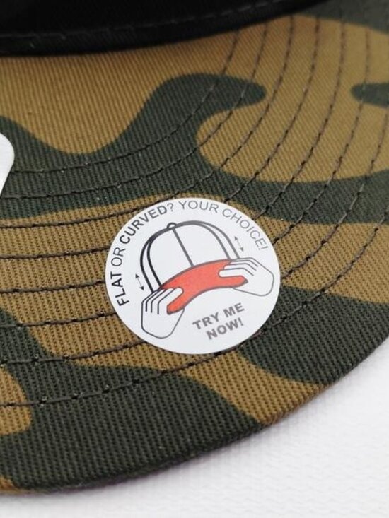 Toyota Trucks Custom Patch Camo Hat - 7-Panel Flat Bill Trucker Mesh Snapback main image 5